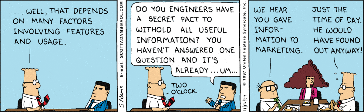 Dilbert Cartoon